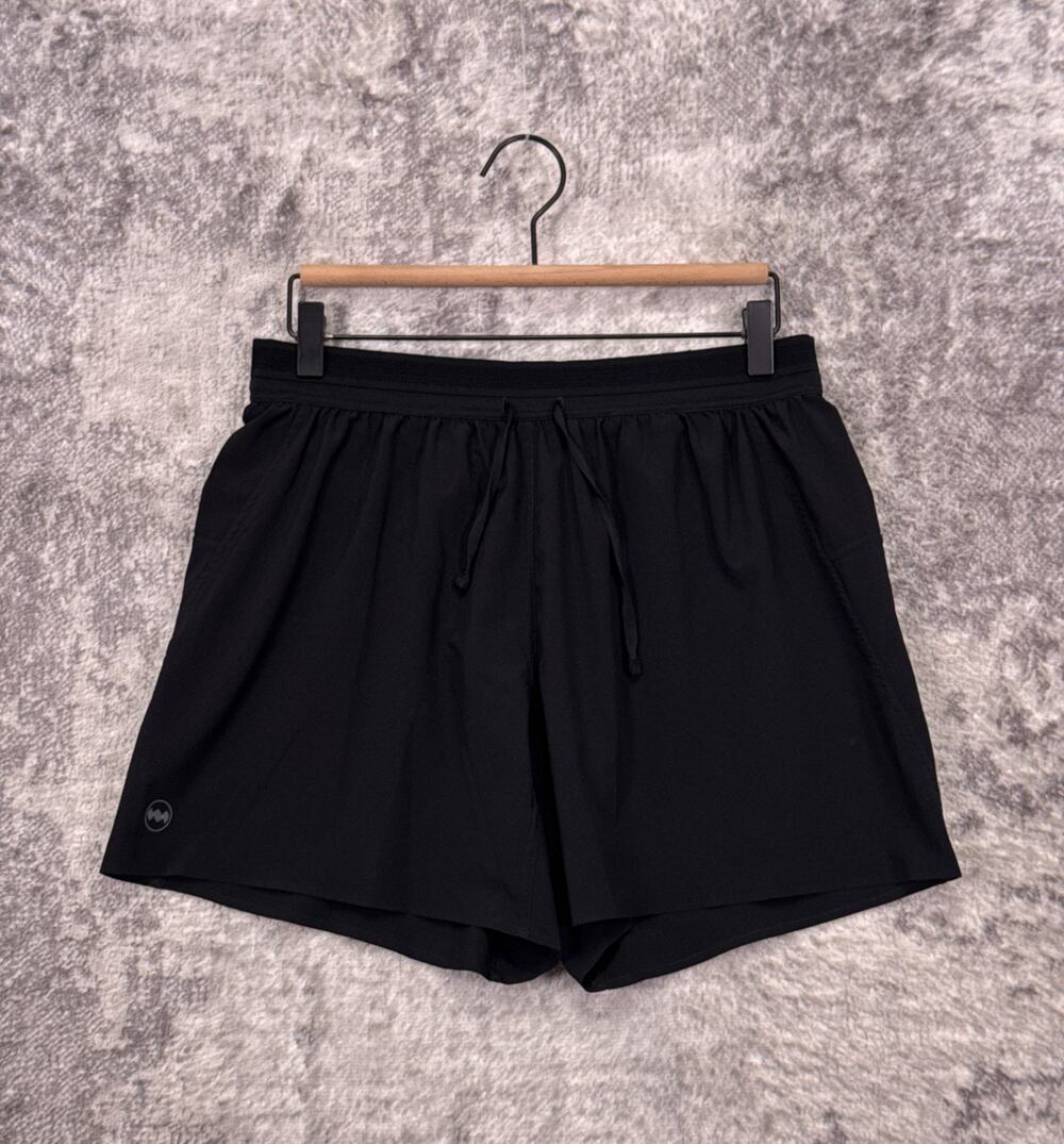 Janji AFO Shorts Medium Mens Black Lined